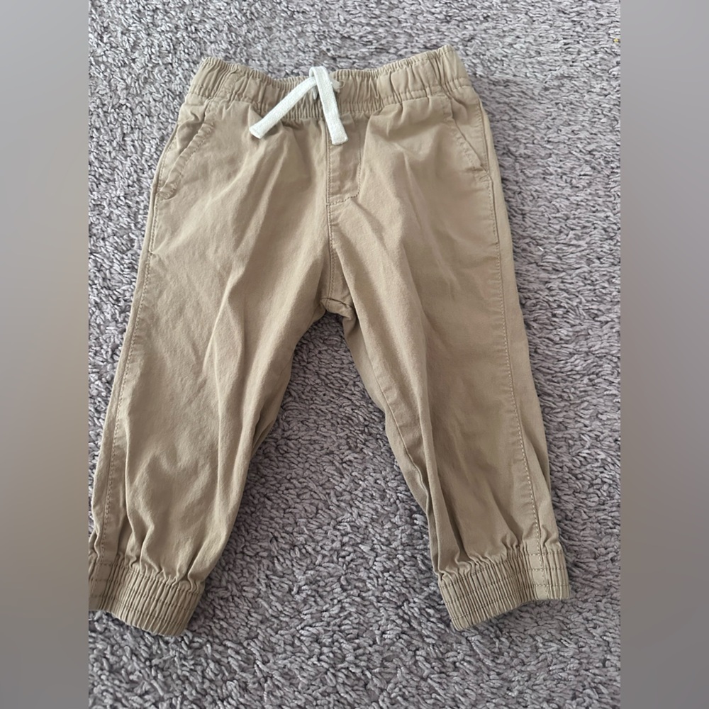 Preloved Children's Place Tan Joggers